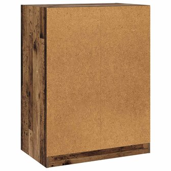 Kledingkast met plank met opslag Oud hout 77 x 48 x 102 cm PB 4