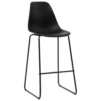 3-delige Barset kunststof zwart 6
