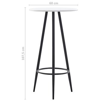3-delige Barset kunststof zwart 11