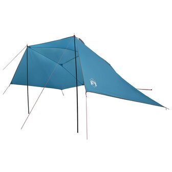 Autotent met dak Blauw 308 x 215 x 220 cm Polyester en staal 2