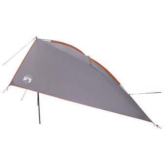 Autotent Grijs en Oranje 308 x 215 x 220 cm Polyester en staal 4