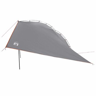 Autotent Grijs en Oranje 350 x 250 cm Polyester en staal 4