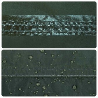 Autotent met dak Legergroen 350 x 250 cm Polyester en staal 9
