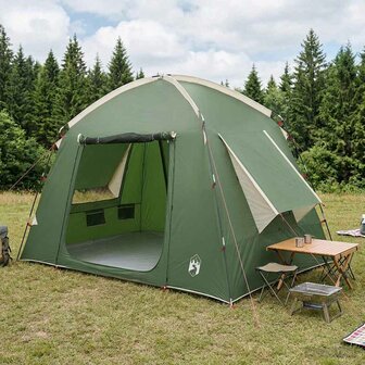Huisje Tent met dak Groen 210 x 210 x 138 cm Polyester 1