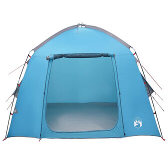 Huisje Tent met dak Blauw 210 x 210 x 138 cm Polyester 4