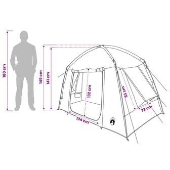 Huisje Tent met dak Blauw 210 x 210 x 138 cm Polyester 12