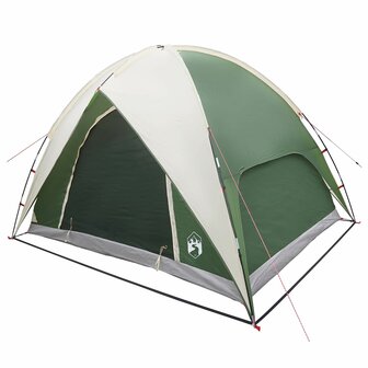 Camping Tent met Regenhoes Waterdicht Groen 245 x 245 x 149 cm 4