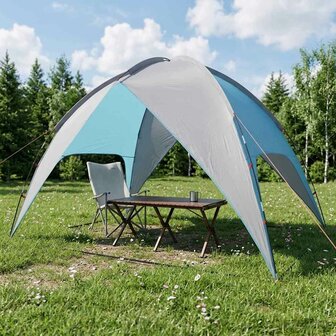 Camping Tent met Regenhoes Waterdicht Blauw 245 x 245 x 149 cm 3