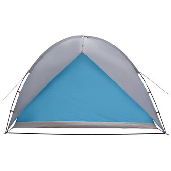 Camping Tent met Regenhoes Waterdicht Blauw 245 x 245 x 149 cm 9