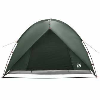 Camping Tent met Regenhoes Waterdicht Koepel Legergroen 7