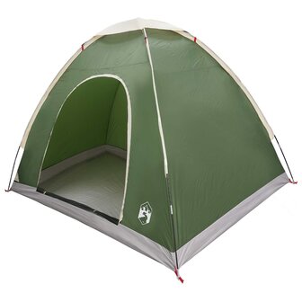 Kamperen tent met dak met luchtopening Groen 190 x 140 x 105 cm 2