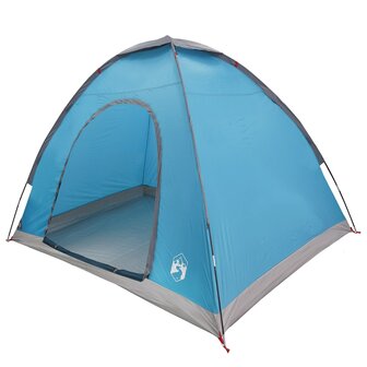 Kamperen tent met dak met luchtopening Blauw 190 x 140 x 105 cm 2