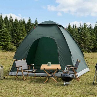 Kamperen tent met dak Legergroen 190 x 140 x 105 cm 1