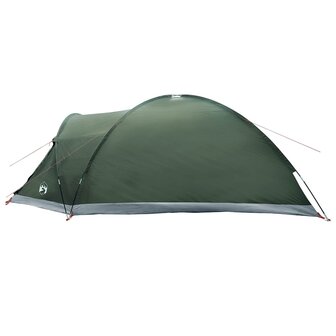 Huisje Tent met dak Leger groen 8-persoons Polyester en staal 6
