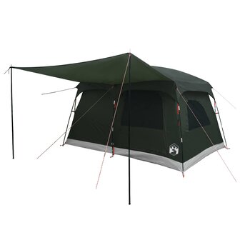 Gezinstent met dak Legergroen 320 x 210 x 180 cm Polyester 3