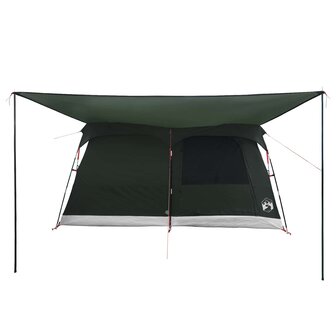 Gezinstent met dak Legergroen 320 x 210 x 180 cm Polyester 5