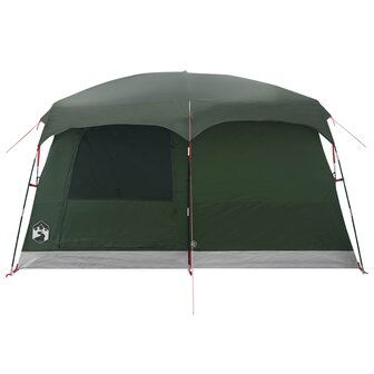 Gezinstent met dak Legergroen 380 x 260 x 190 cm Polyester 7