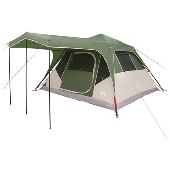 Gezinstent met dak Groen 305 x 275 x 190 cm Polyester en staal 3