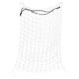 Hooinetten 2 st 75x50 cm rond polypropeen wit 3
