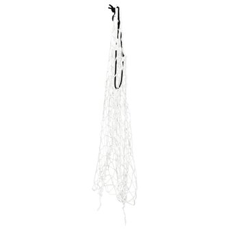 Hooinetten 2 st 75x50 cm rond polypropeen wit 4