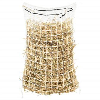 Hooinetten 2 st 75x50 cm rond polypropeen wit 5