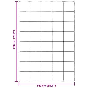 Zomer Dekbed Gekwilt Roze 140 x 200 cm Microfiber 10
