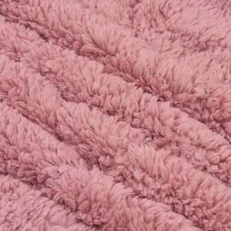 Zomer Dekbed Roze 135 x 200 cm Microfiber en Teddy fleece 6