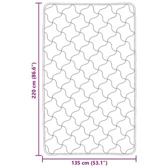Vol jaar dekbed Cr&egrave;me 135 x 220 cm Microfiber en Teddy fleece 10