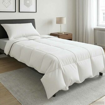 Zomer Dekbed Wit 135 x 200 cm Bamboe 1