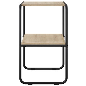 Wandtafel Sonoma Eiken 60 x 42,5 x 70 cm Bewerkt hout 5
