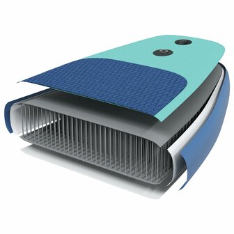 Opblaasbaar SUP Board met Zeil HYDROS 330 x 76 x 15 cm voor 10