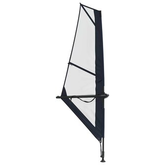 Opblaasbaar SUP Board met Zeil APEX 330 x 76 x 15 cm Blauw voor 5