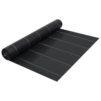 Worteldoek 1x10 m PP zwart 1