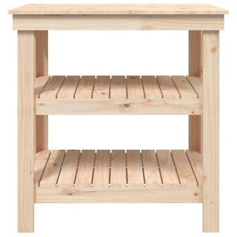 Werkbank 78,5x50x80 cm massief grenenhout 4
