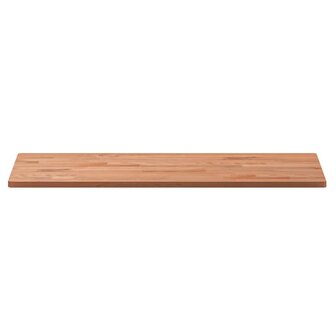 Wastafelblad 80x40x1,5 cm massief beukenhout 4