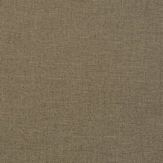 Ligbedkussen 200x60x4 cm stof gem&ecirc;leerd taupe 8
