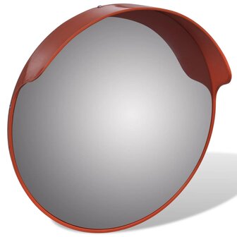 Verkeersspiegel voor buiten 45 cm PC-kunststof oranje 4
