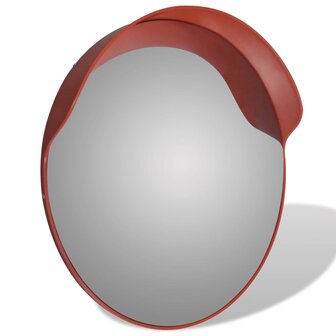 Verkeersspiegel voor buiten 60 cm PC-kunststof oranje 3