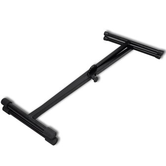 Keyboardstandaard verstelbaar enkelvoudig X-frame 4