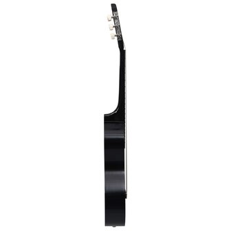 Gitaar klassiek beginner met tas 4/4 39&amp;quot; zwart 4