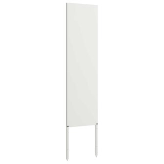 Privacyscherm Fretwerk Wit 32 x 140 cm Koudgewalst staal 4