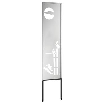 Privacyscherm Zilver 32 x 140 cm Gegalvaniseerd staal 5