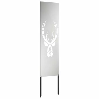 Privacyscherm Zilver 32 x 140 cm Gegalvaniseerd staal 4