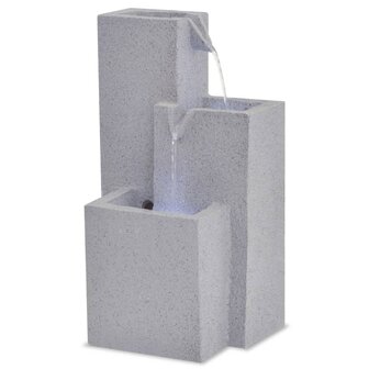 Kamerfontein met LED-verlichting polyresin 1