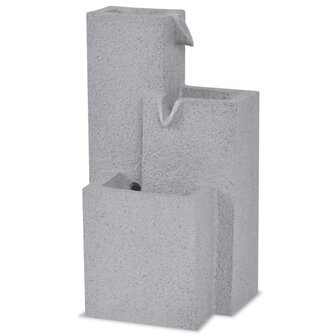 Kamerfontein met LED-verlichting polyresin 2