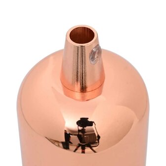 Lampfitting 2 stuks ros&amp;eacute;goud E27 5