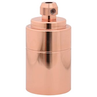 Lampfitting 2 stuks ros&amp;eacute;goud E27 3