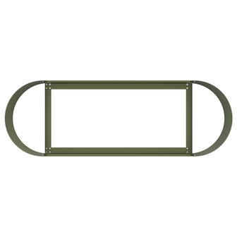 Verhoogd Tuinbed Olijfgroen 120 x 40 x 40 cm 5