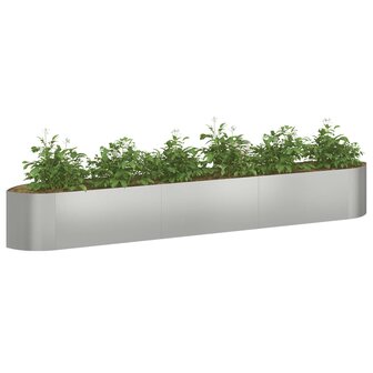 Verhoogd Tuinbed Gegalvaniseerd staal 300 x 40 x 40 cm Staal 3