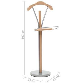 Dressboy 45x35x107 cm naturel 8